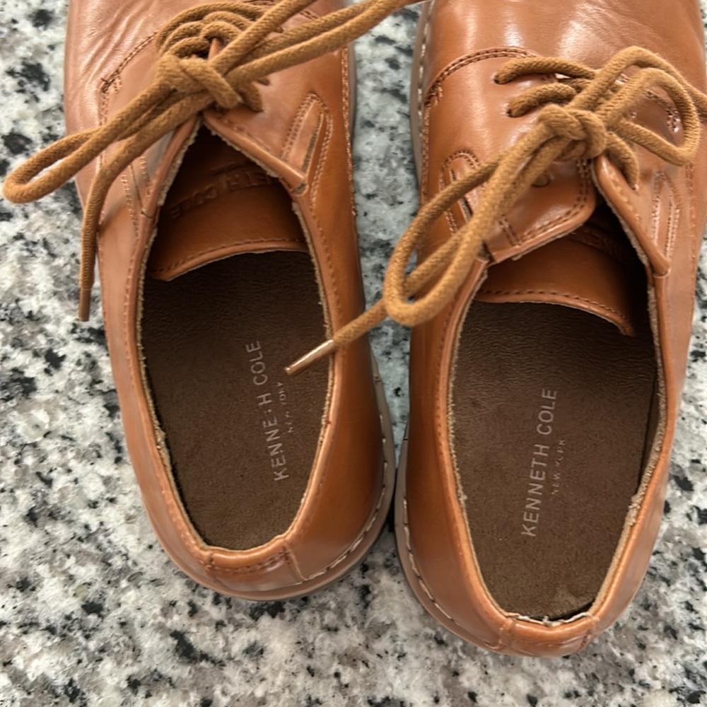 Kenneth Cole Youth Boys Klay Flex Dress Oxfords EUC Size 2 - Picture 8 of 11